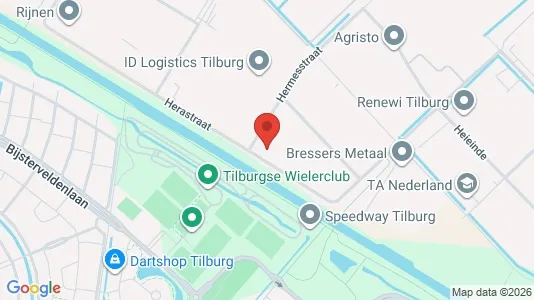 Bedrijfsruimtes for rent i Tilburg - Foto uit Google Street View