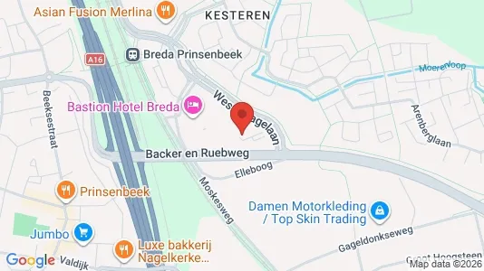 Kantorruimte for rent i Breda - Foto uit Google Street View