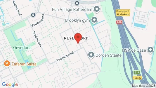 Kantorruimte for rent i Rotterdam IJsselmonde - kort over placeringen