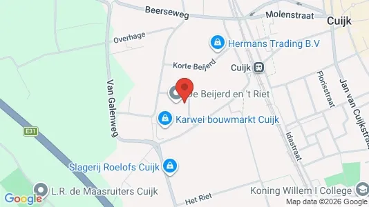 Bedrijfsruimtes for rent i Cuijk - Foto uit Google Street View