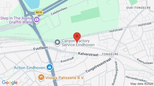 Kantorruimte for rent i Eindhoven - kort over placeringen