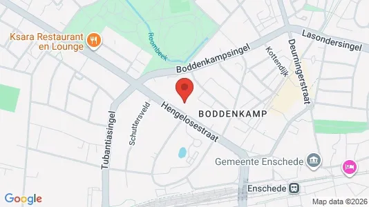 Bedrijfsruimtes for rent i Enschede - kort over placeringen