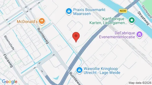 Kantorruimte for rent i Stichtse Vecht - kort over placeringen
