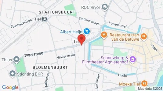 Coworking spaces for rent i Tiel - Foto uit Google Street View