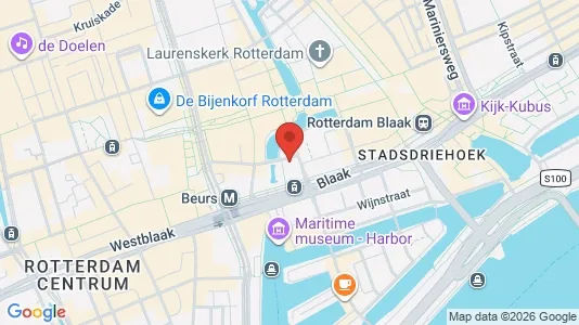 Kantorruimte for rent i Rotterdam Centrum - Foto uit Google Street View
