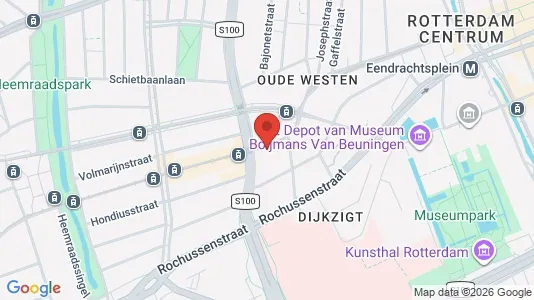 Kantorruimte for sale i Rotterdam Centrum - Foto uit Google Street View