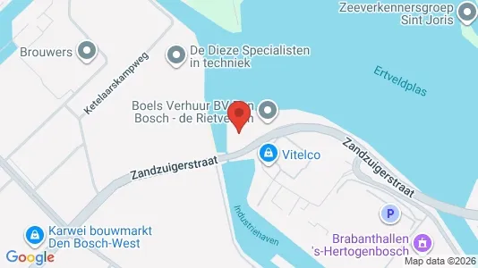 Bedrijfsruimtes for rent i Den Bosch - Foto uit Google Street View