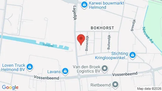 Kantorruimte for rent i Helmond - Foto uit Google Street View