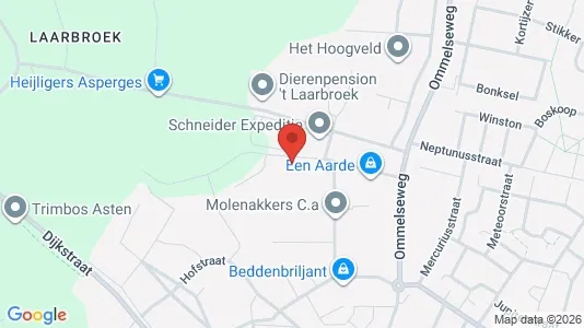 Bedrijfsruimtes for rent i Asten - Foto uit Google Street View