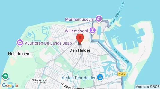 Bedrijfsruimtes for rent i Den Helder - Foto uit Google Street View