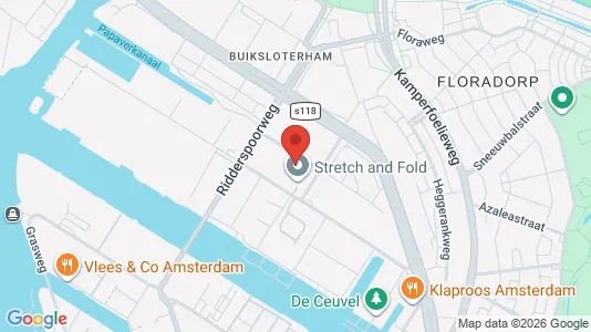 Kantorruimte for rent i Amsterdam Noord - kort over placeringen