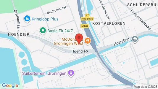 Kantorruimte for rent i Groningen - Foto uit Google Street View