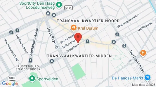 Kantorruimte for rent i The Hague Centrum - kort over placeringen
