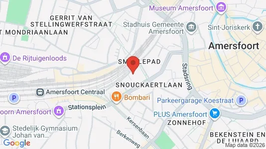 Kantorruimte for rent i Amersfoort - kort over placeringen