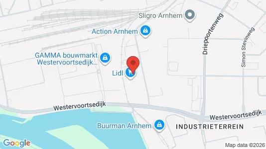 Bedrijfsruimtes for rent i Arnhem - Foto uit Google Street View