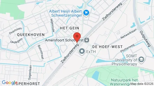 Kantorruimte for rent i Amersfoort - kort over placeringen