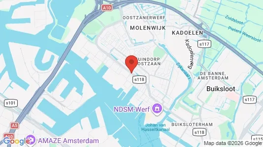 Kantorruimte for rent i Houten - kort over placeringen