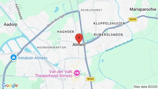 Winkels for rent i Almelo - Foto uit Google Street View