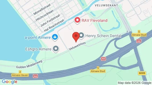 Bedrijfsruimtes for rent i Almere - Foto uit Google Street View
