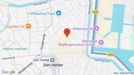Kantorruimte for rent i Den Helder - Foto uit Google Street View