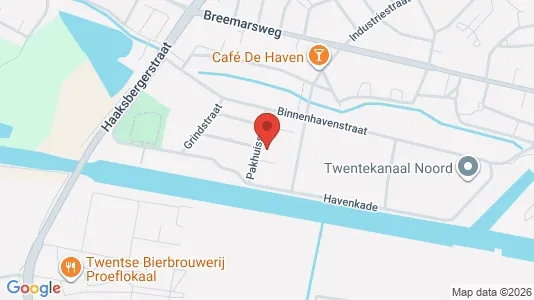 Kantorruimte for rent i Hengelo - kort over placeringen