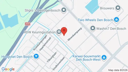 Bedrijfsruimtes for rent i Den Bosch - Foto uit Google Street View