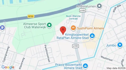 Bedrijfsruimtes for rent i Almere - Foto uit Google Street View