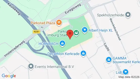 Bedrijfsruimtes for rent i Kerkrade - kort over placeringen