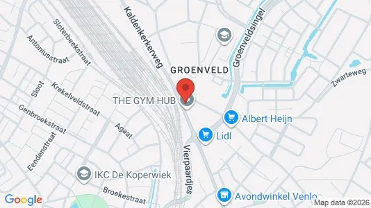 Bedrijfsruimtes for rent i Venlo - kort over placeringen