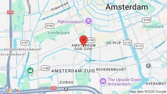 Winkels for rent i Amsterdam Oud-Zuid - Foto uit Google Street View
