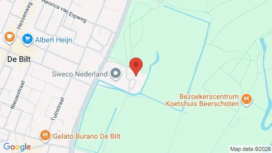 Kantorruimte for rent i De Bilt - kort over placeringen