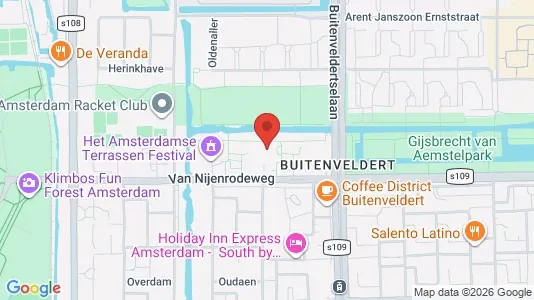 Kantorruimte for rent i Amsterdam Zuideramstel - kort over placeringen