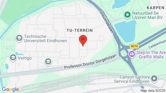 Kantorruimte for rent i Eindhoven - kort over placeringen