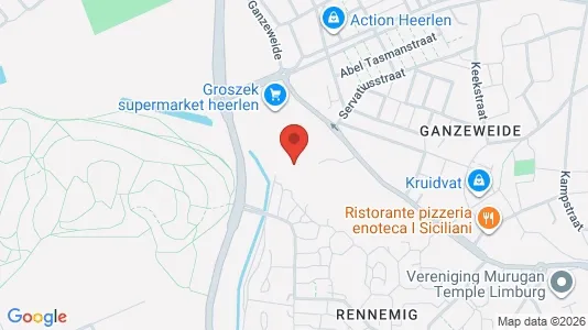 Bedrijfsruimtes for rent i Heerlen - kort over placeringen