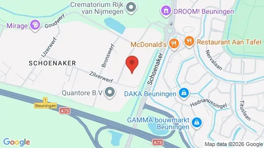 Bedrijfsruimtes for rent i Beuningen - Foto uit Google Street View