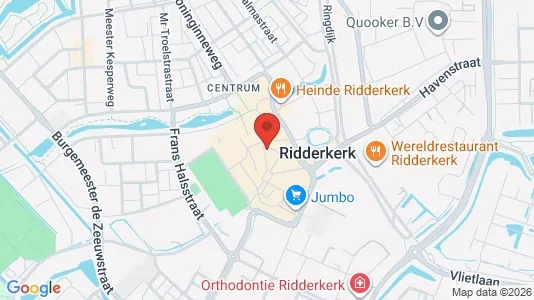 Bedrijfsruimtes for rent i Ridderkerk - kort over placeringen