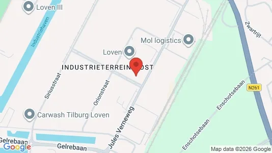 Bedrijfsruimtes for rent i Tilburg - Foto uit Google Street View