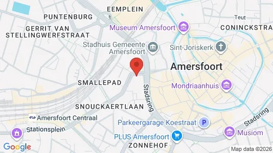 Kantorruimte for rent i Amersfoort - kort over placeringen