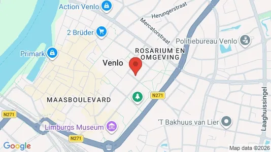 Bedrijfsruimtes for rent i Venlo - Foto uit Google Street View