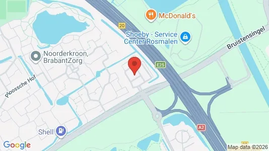 Kantorruimte for rent i Den Bosch - kort over placeringen
