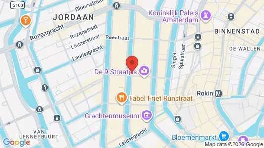 Bedrijfsruimtes for rent i Amsterdam Centrum - kort over placeringen