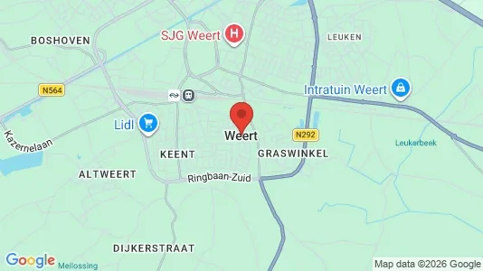 Winkels for rent i Weert - Foto uit Google Street View