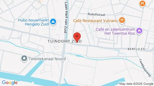 Bedrijfsruimtes for rent i Hengelo - kort over placeringen