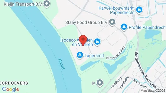 Bedrijfsruimtes for rent i Alblasserdam - kort over placeringen