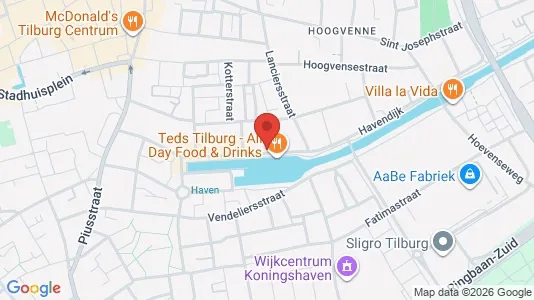 Bedrijfsruimtes for rent i Tilburg - Foto uit Google Street View