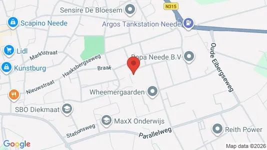 Kantorruimte for rent i Berkelland - kort over placeringen