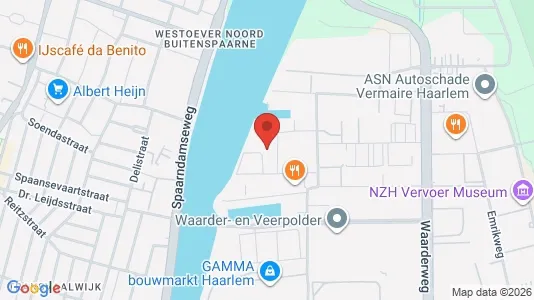 Bedrijfsruimtes for rent i Haarlem - kort over placeringen