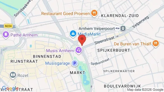 Kantorruimte for rent i Arnhem - Foto uit Google Street View