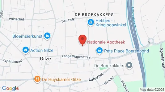 Producties for rent i Gilze en Rijen - Foto uit Google Street View