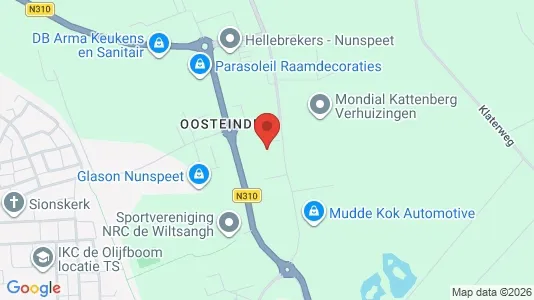 Bedrijfsruimtes for rent i Nunspeet - Foto uit Google Street View